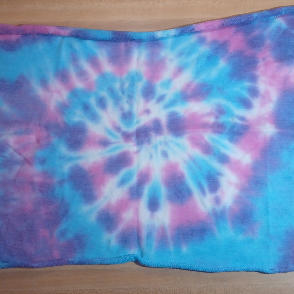 Tie-Dye Fiber Art Tapestry‎